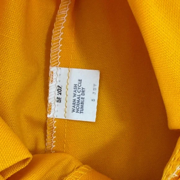 Deadstock NWT Little Levi's Kids Overalls Sz 5T retro 1970s - Picture 3 of 9